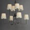 Maxim Lighting Paoli 8-Light Chandelier, Charcoal Bronze 27728OFCHL - alternate 2